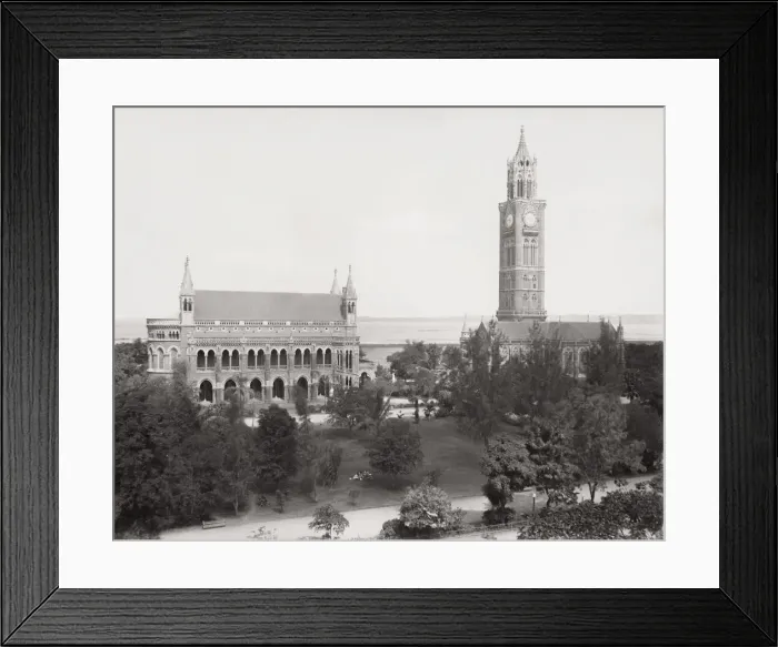 Framed Print : Rajabi clock tower Bombay, Mumbai, India Framed Print : Rajabi clock tower Bombay, Mumbai, India