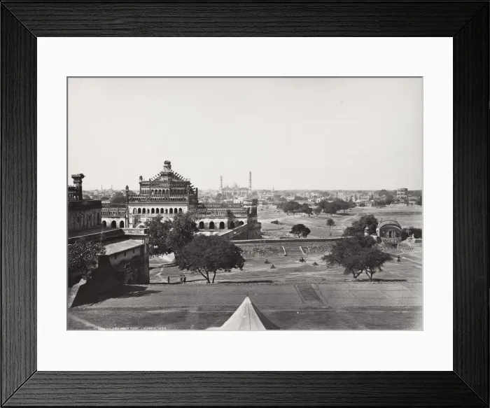 Framed Print : General view from the fort, Lucknow, India, Samuel Bourne Framed Print : General view from the fort, Lucknow, India, Samuel Bourne