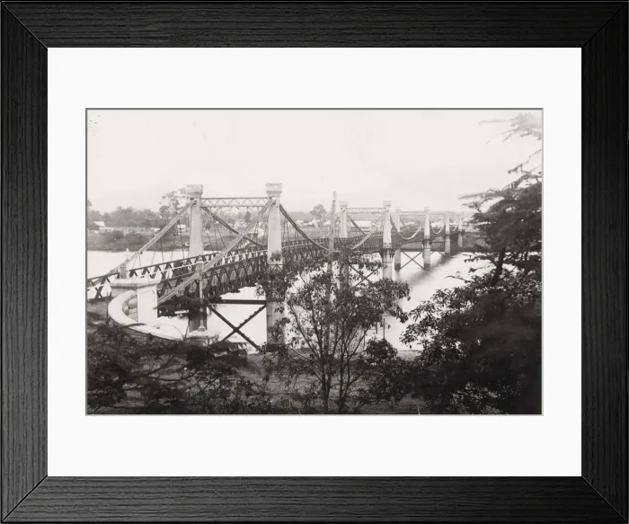 Framed Print : Fitzroy Bridge, Rockhampton, Queensland, Australia Framed Print : Fitzroy Bridge, Rockhampton, Queensland, Australia