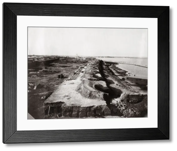 Framed Print : Boxer rebellion, Taku forts, Peiho River, China, 1900 Framed Print : Boxer rebellion, Taku forts, Peiho River, China, 1900