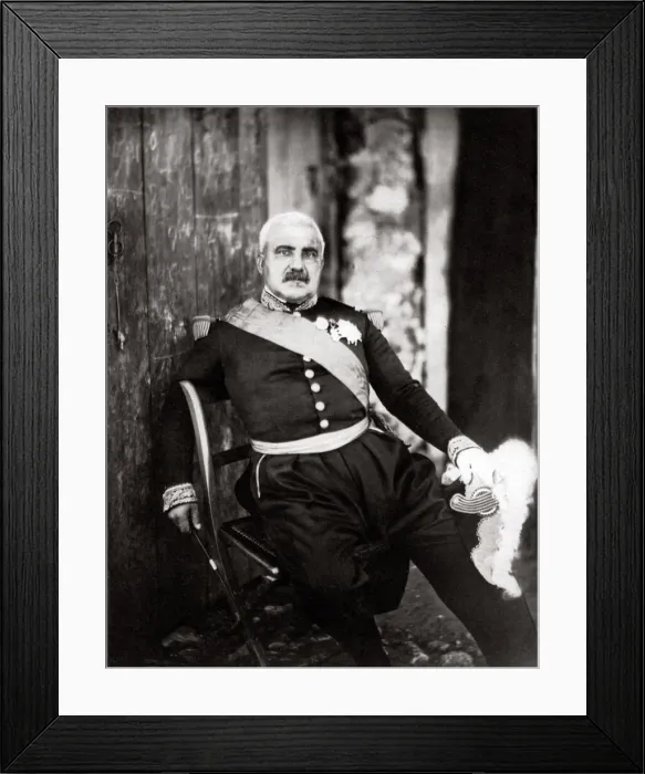 Framed Print : c. 1855 Crimea Crimean War (Roger Fenton) - Marechal Pelissier Framed Print : c. 1855 Crimea Crimean War (Roger Fenton) - Marechal Pelissier