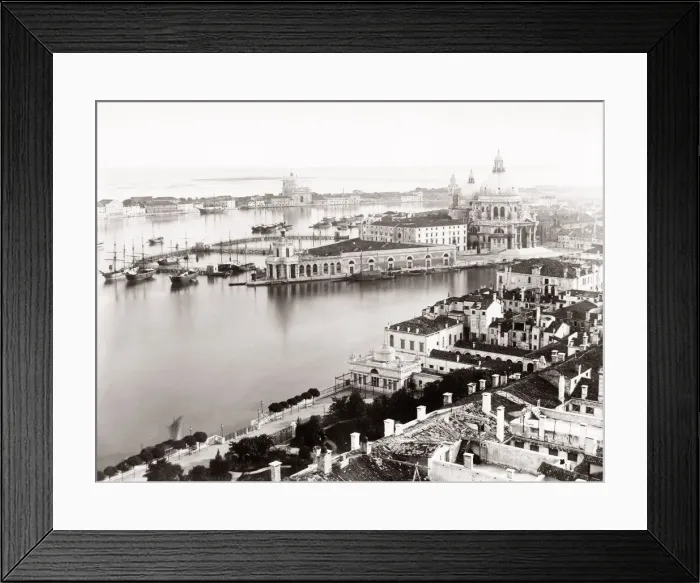 Framed Print : c. 1890 Italy Venice Venezia Framed Print : c. 1890 Italy Venice Venezia