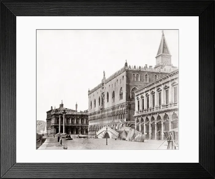 Framed Print : c. 1890 Italy Venice Venezia Framed Print : c. 1890 Italy Venice Venezia