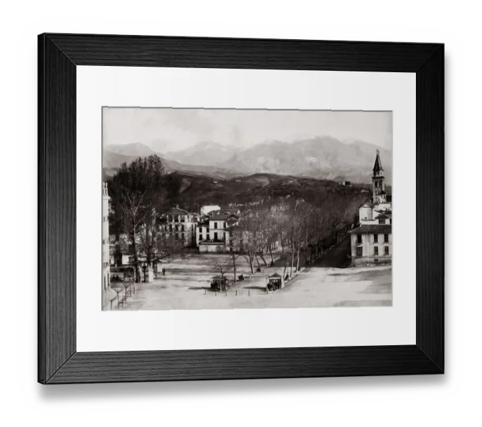 Framed Print : c. 1880s Spain - Granada - view of the Sierra Nevada Framed Print : c. 1880s Spain - Granada - view of the Sierra Nevada