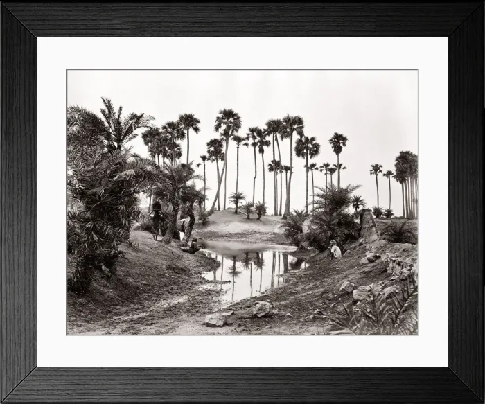 Framed Print : c. 1880s India - view at Tar bund Secunderabad Framed Print : c. 1880s India - view at Tar bund Secunderabad