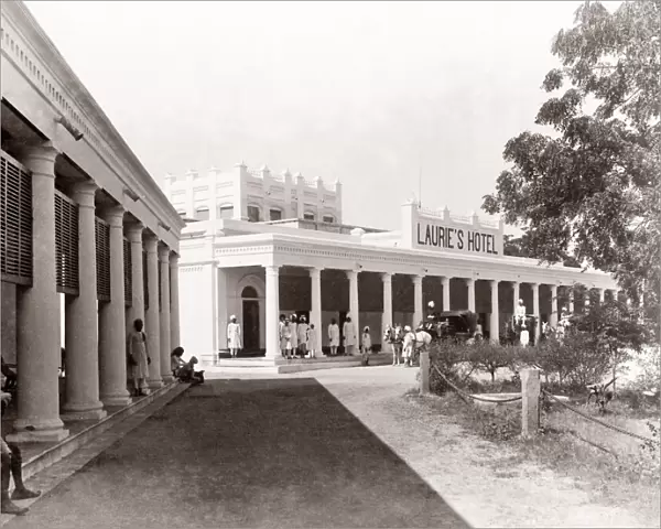 c. 1880s India- Lauries hotel Agra
