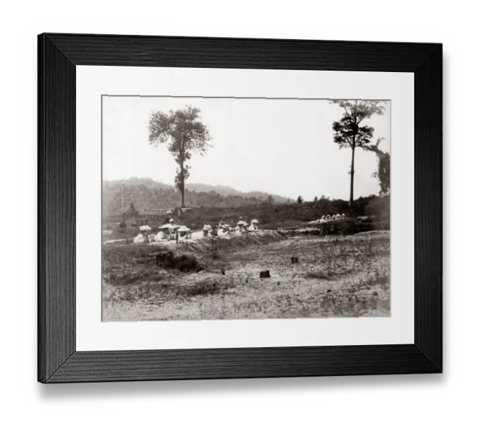Framed Print : c. 1880s India - group of women on a shooting range Framed Print : c. 1880s India - group of women on a shooting range