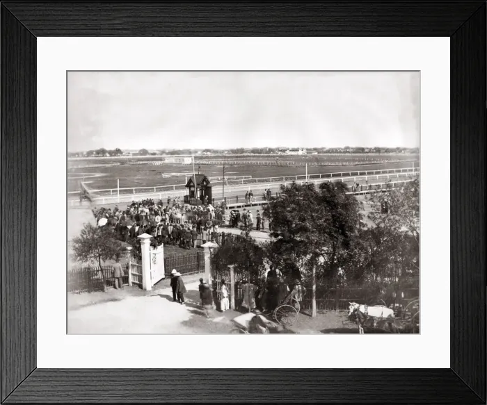 Framed Print : c. 1880s China - Shanghai horse racing racecourse Framed Print : c. 1880s China - Shanghai horse racing racecourse