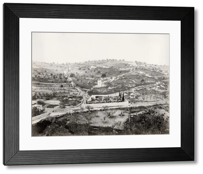 Framed Print : Garden of Gethsemane, tomb of the Virgin, Jerusalem Framed Print : Garden of Gethsemane, tomb of the Virgin, Jerusalem