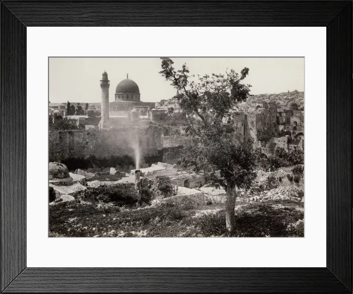 Framed Print : The pool of Bethesda, Jerusalem Framed Print : The pool of Bethesda, Jerusalem