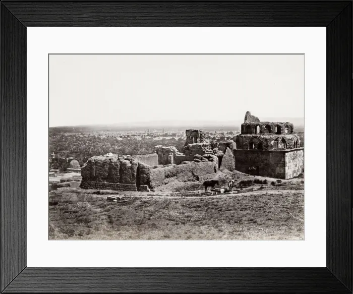 Framed Print : Distant view of Damascus, Syria. Francis Frith 1857 Framed Print : Distant view of Damascus, Syria. Francis Frith 1857