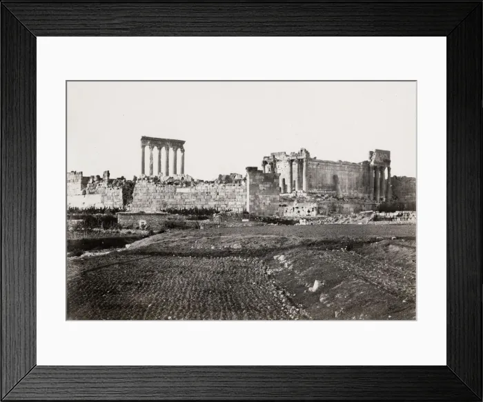 Framed Print : Baalbec from the south. Baalbek, Lebanon Framed Print : Baalbec from the south. Baalbek, Lebanon