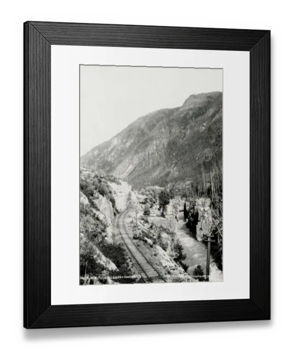 Framed Print : Ilecillewaet Canyon, river, British Columbia, Canada Framed Print : Ilecillewaet Canyon, river, British Columbia, Canada