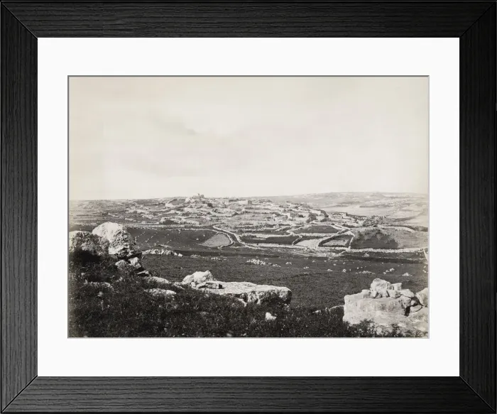 Framed Print : Village of Bethel, Palestine, Holy Land Framed Print : Village of Bethel, Palestine, Holy Land