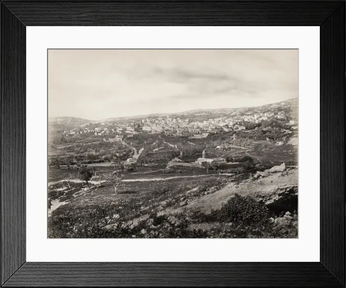 Framed Print : Nazareth and the Well of the Virgin Framed Print : Nazareth and the Well of the Virgin