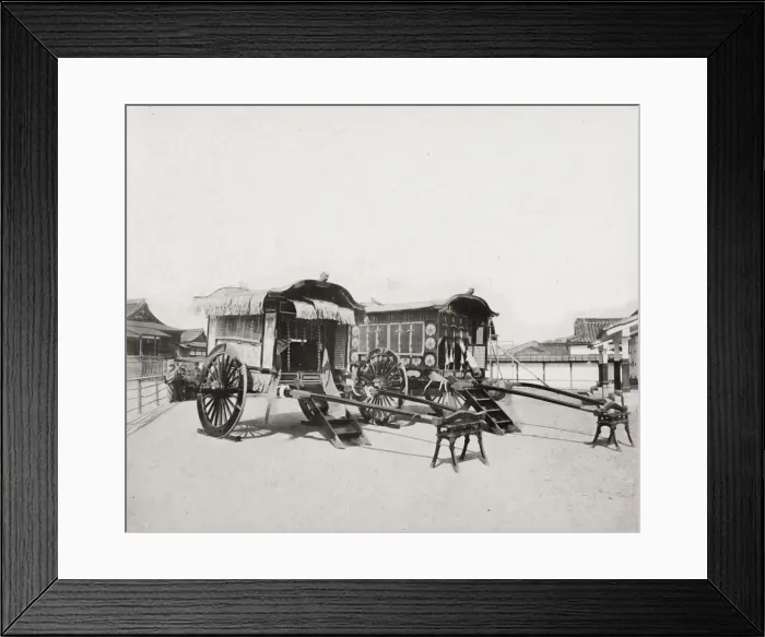 Framed Print : The Kyoto Imperial Palace, Japan. View of Emperors carriages Framed Print : The Kyoto Imperial Palace, Japan. View of Emperors carriages