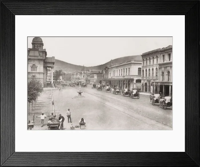 Framed Print : Adderley Street, Cape Town, South Africa Framed Print : Adderley Street, Cape Town, South Africa