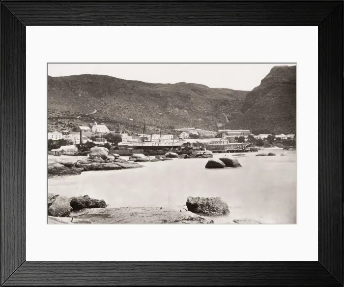 Framed Print : Sinons Town, Simonstown, Naval Station, South Africa Framed Print : Sinons Town, Simonstown, Naval Station, South Africa