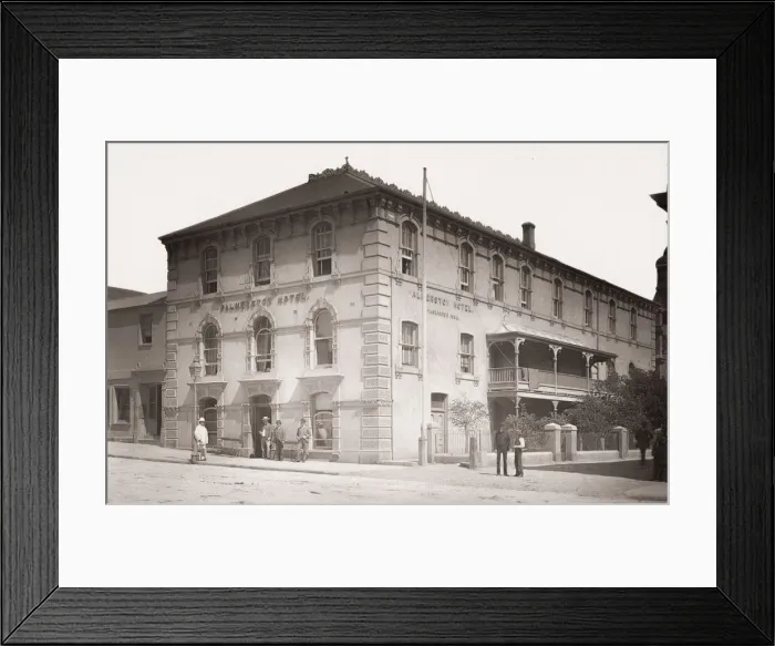 Framed Print : Palmerston Hotel, Port Elizabeth. South Africa Framed Print : Palmerston Hotel, Port Elizabeth. South Africa