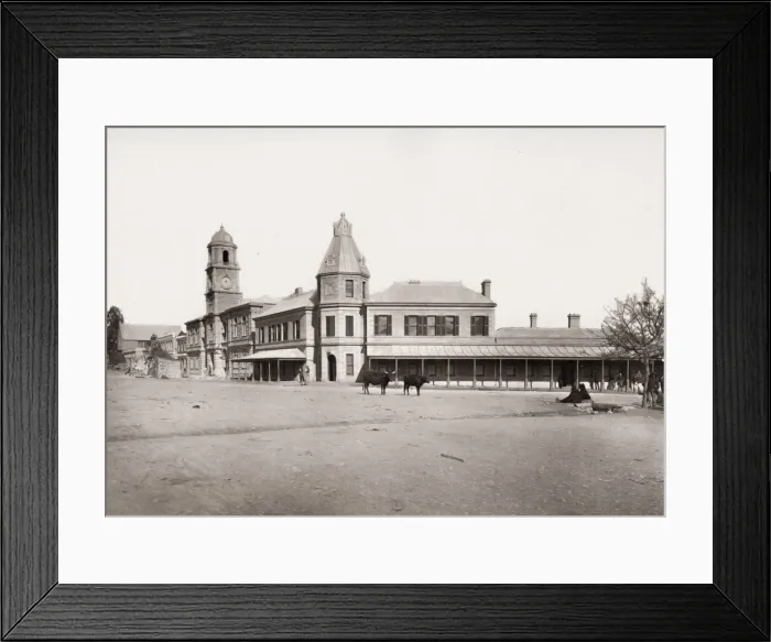 Framed Print : Public Buildings, Queenstown, South Africa