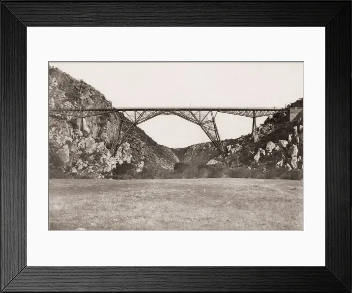 Framed Print : Blauw Krantz Bridge, Grahamstown, Kowie Railway, South Africa Framed Print : Blauw Krantz Bridge, Grahamstown, Kowie Railway, South Africa