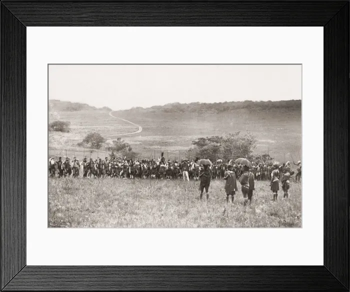 Framed Print : Zulu tribal dance, South Africa Framed Print : Zulu tribal dance, South Africa