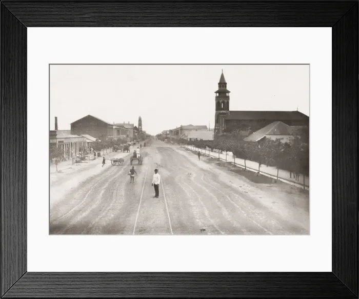Framed Print : West Street Durban, South Africa Framed Print : West Street Durban, South Africa
