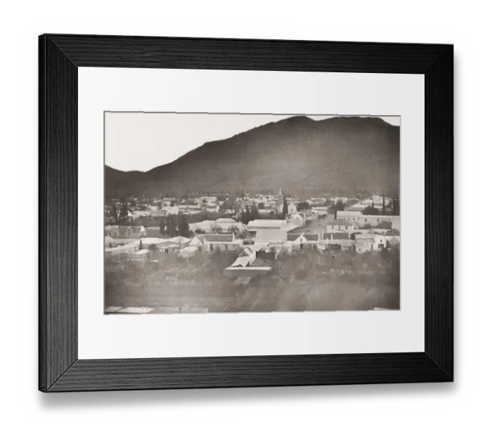 Framed Print : Graaff-Reinet in the Eastern Cape Province of South Africa Framed Print : Graaff-Reinet in the Eastern Cape Province of South Africa