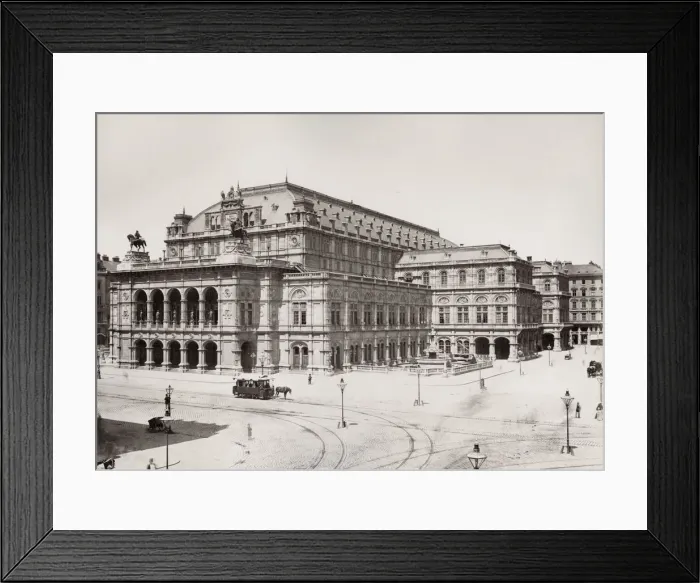 Framed Print : The Vienna State Opera Vienna, Austria Framed Print : The Vienna State Opera Vienna, Austria