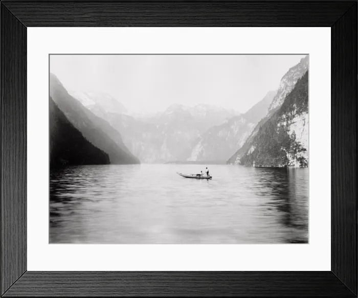 Framed Print : The Konigsee, state of Bavaria, Germany Framed Print : The Konigsee, state of Bavaria, Germany
