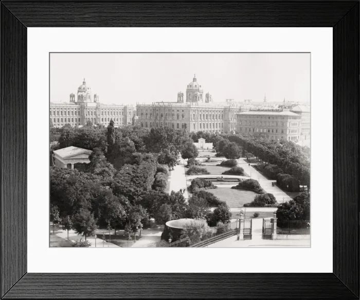 Framed Print : The Volksgarten public park Vienna, Austria Framed Print : The Volksgarten public park Vienna, Austria