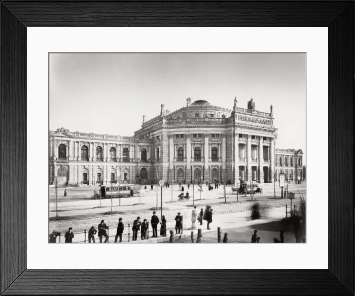 Framed Print : The Burgtheater, originally K. K. Theater Austria Framed Print : The Burgtheater, originally K. K. Theater Austria