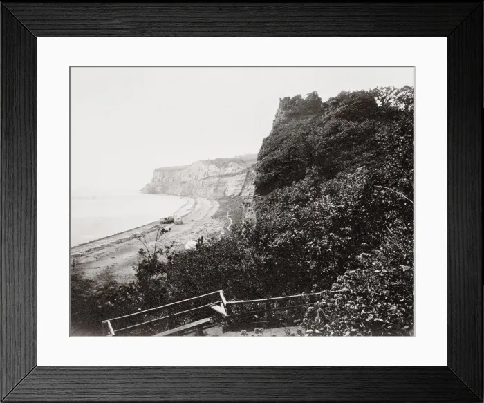 Framed Print : Shanklin, Dunnose cape on the Isle of Wight in the English Channel Framed Print : Shanklin, Dunnose cape on the Isle of Wight in the English Channel