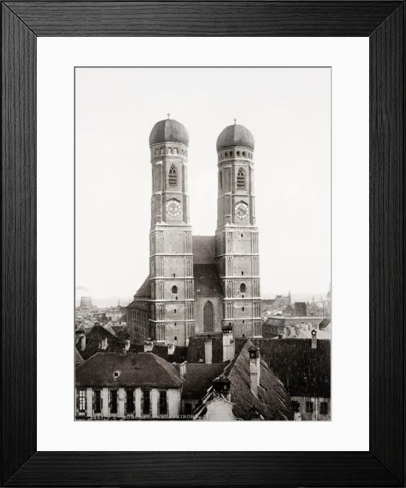 Framed Print : The Frauenkirche church in Munich, Bavaria, Germany Framed Print : The Frauenkirche church in Munich, Bavaria, Germany