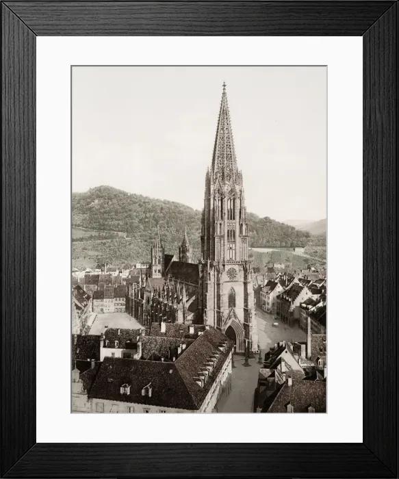 Framed Print : Freiburg Cathedral, Germany Framed Print : Freiburg Cathedral, Germany