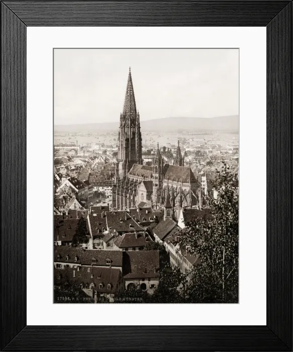 Framed Print : Freiburg Cathedral, Germany Framed Print : Freiburg Cathedral, Germany