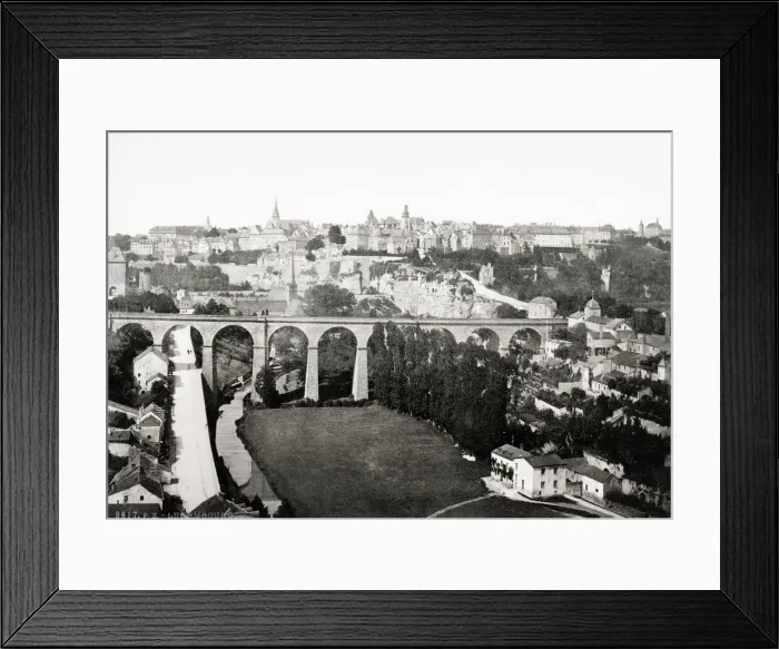 Framed Print : View of Luxembourg Framed Print : View of Luxembourg