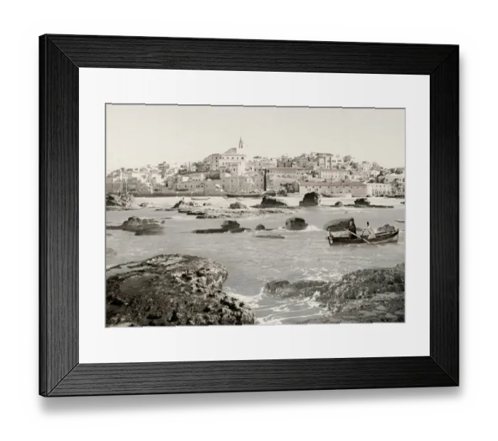 Framed Print : City of Jaffa Palestine, Tel Aviv, modern Israel Framed Print : City of Jaffa Palestine, Tel Aviv, modern Israel