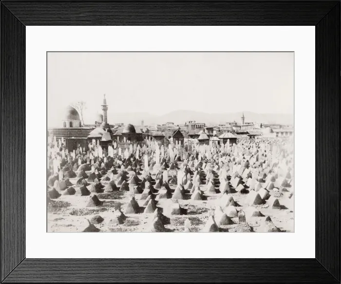 Framed Print : Cemetery, Damascus, Syria Framed Print : Cemetery, Damascus, Syria