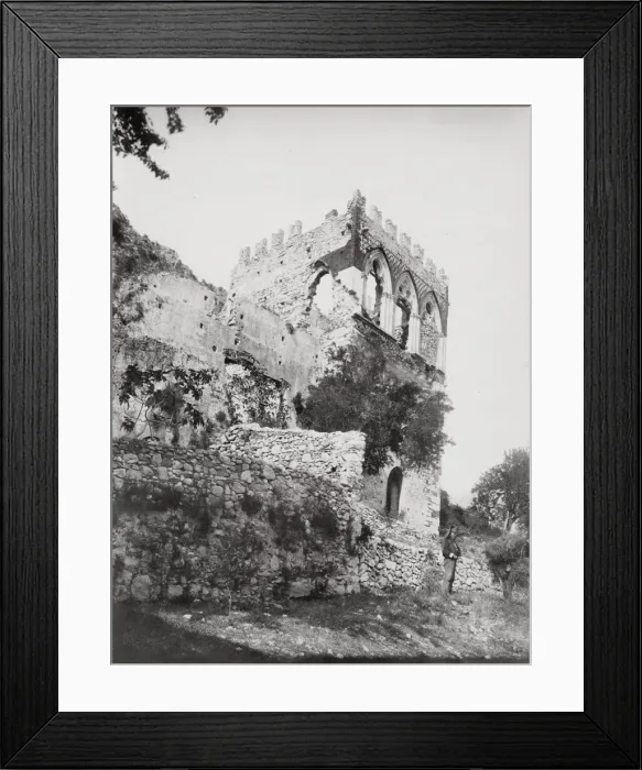 Framed Print : Badia Vecchia, old abbey, Taormina, Sicily, Italy Framed Print : Badia Vecchia, old abbey, Taormina, Sicily, Italy