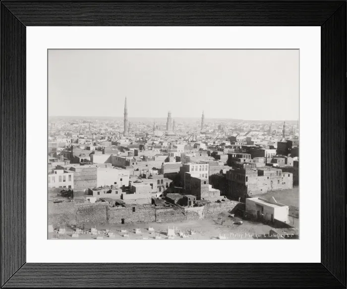 Framed Print : General view of the city of Cairo, Egypt Framed Print : General view of the city of Cairo, Egypt