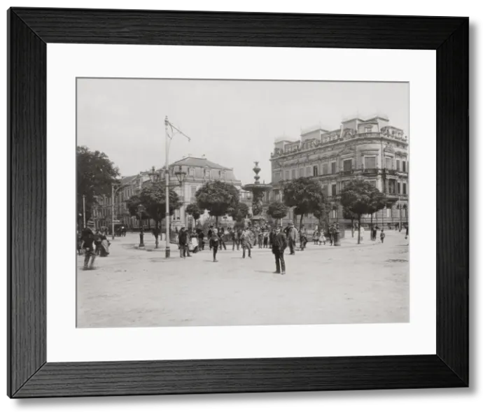 Framed Print : Kaiserplatz, Aachen Germany Framed Print : Kaiserplatz, Aachen Germany
