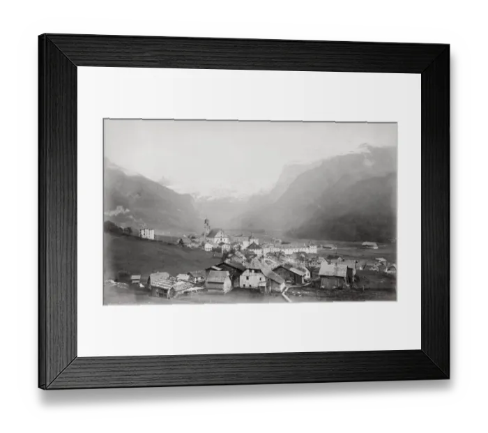 Framed Print : Engelberg is an Alpine town in central Switzerland Framed Print : Engelberg is an Alpine town in central Switzerland
