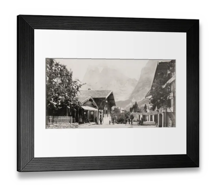 Framed Print : Grindelwald, Wetterhorn, mountains, Alps, Switzerland Framed Print : Grindelwald, Wetterhorn, mountains, Alps, Switzerland