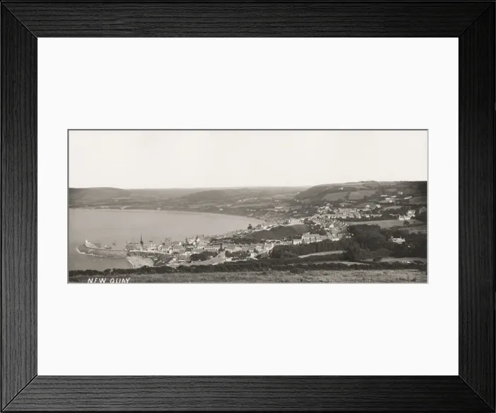 Framed Print : harbour at Newquay, Cornwall