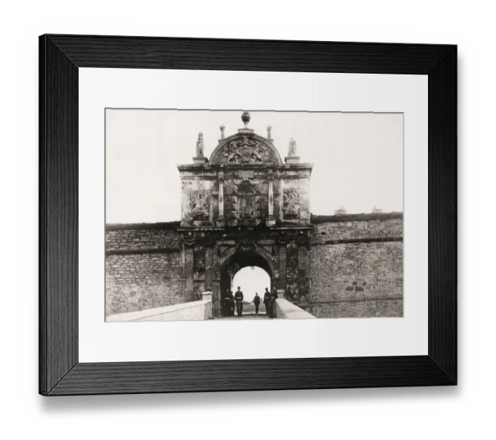 Framed Print : Plymouth Entrance to the Citadel Framed Print : Plymouth Entrance to the Citadel