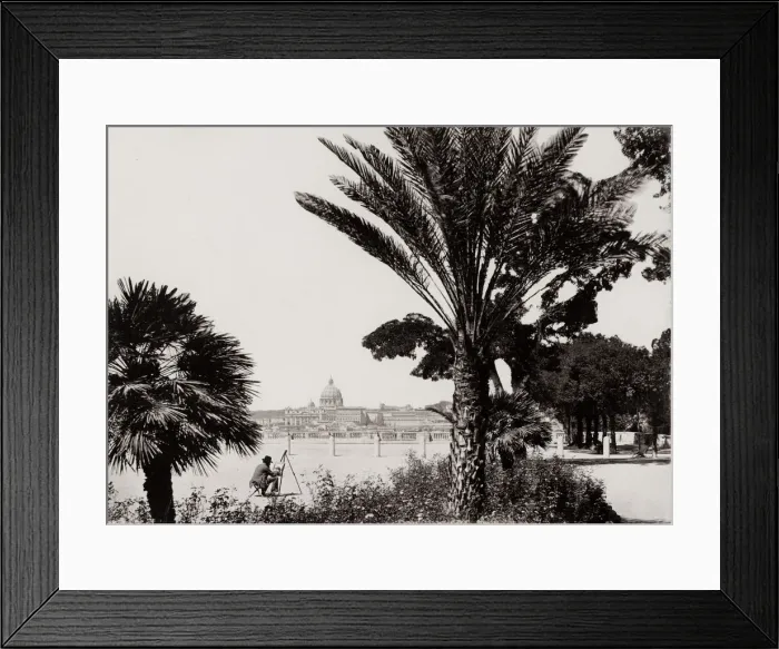 Framed Print : St Peters Basilicia, Vatican, Pincian Hill, Rome, Italy Framed Print : St Peters Basilicia, Vatican, Pincian Hill, Rome, Italy