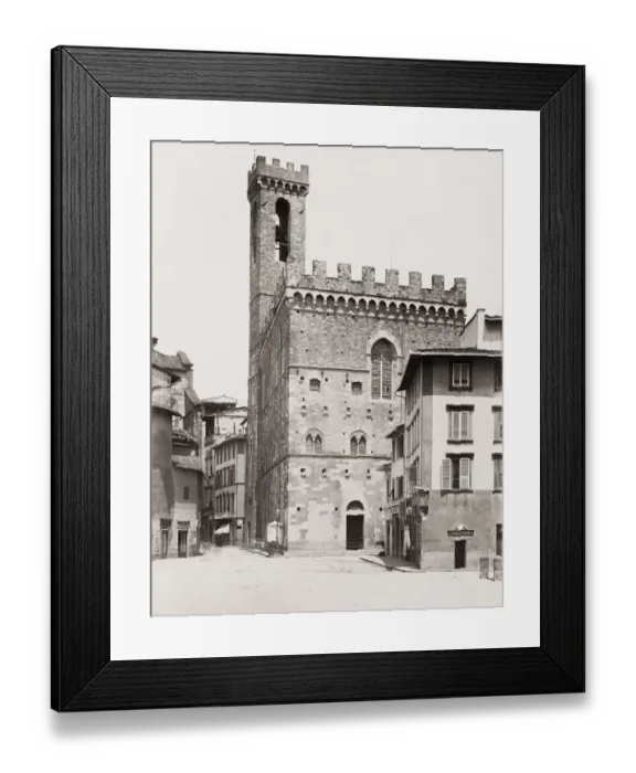Framed Print : Palazzo dei Podesta, Florence, Firenze, Italy Framed Print : Palazzo dei Podesta, Florence, Firenze, Italy