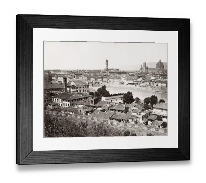 Framed Print : Florence, Firenze, across the River Arno, Italy Framed Print : Florence, Firenze, across the River Arno, Italy