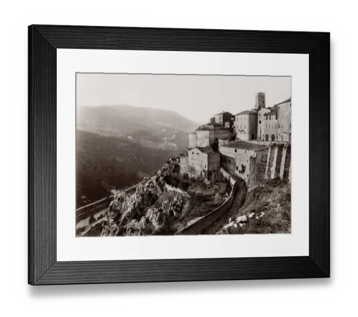 Framed Print : Narni hilltown and comune, Umbria, in central Italy Framed Print : Narni hilltown and comune, Umbria, in central Italy